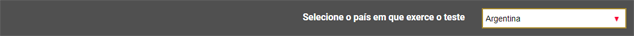 selecione o pais selecione o pais
