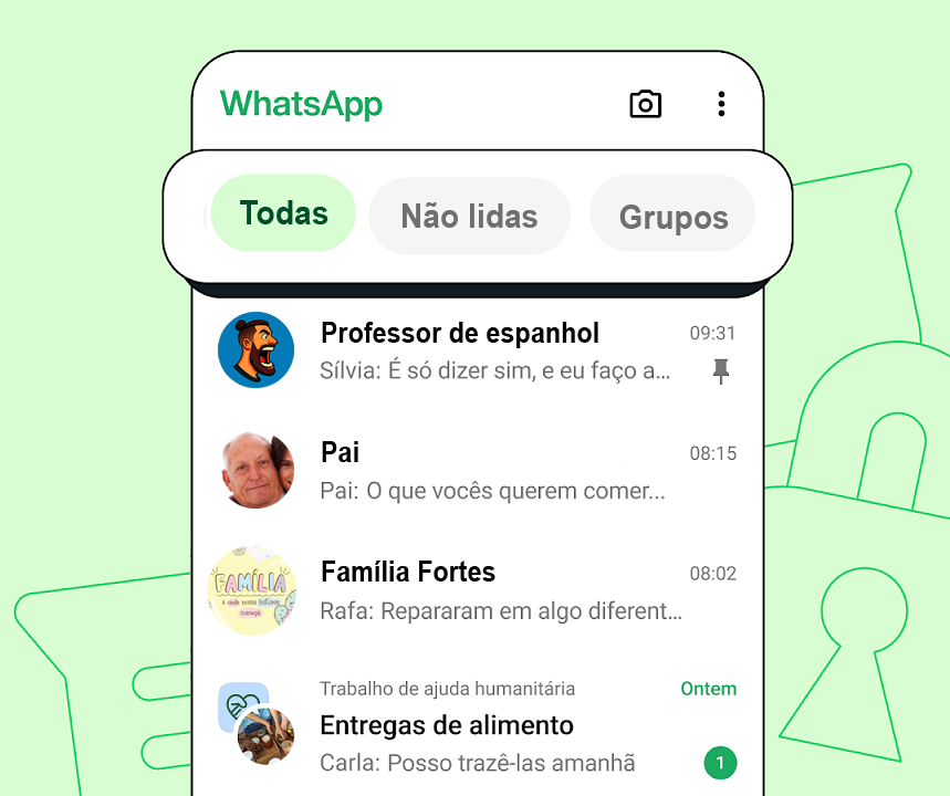 Acompanhamento pedagógico WhatsApp